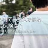 うつ病でも加入できる生命保険は？知っておきたい公的支援制度も紹介