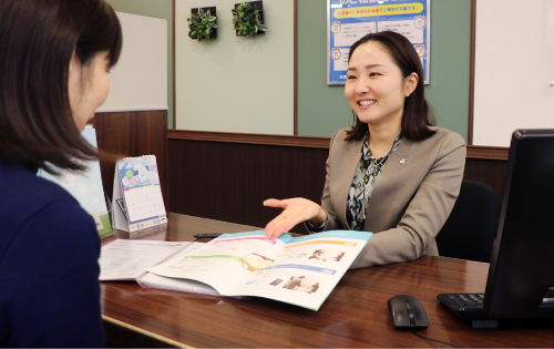 店舗相談の様子